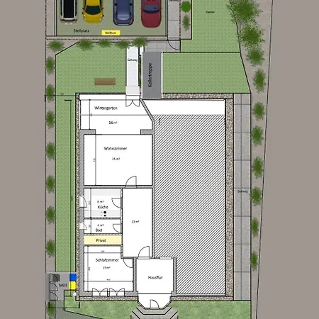דירה Beliebte Lage Mit Stellplatz 11kw Type2 *